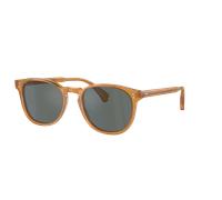 Oliver Peoples Unisex Sunglass OV5298SU Finley Esq. Sun - Frame color: Amber, Lens color: Regal Blue