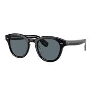 Oliver Peoples Unisex Sunglass OV5413SU Cary Grant Sun - Frame color: Black, Lens color: Blue Polar