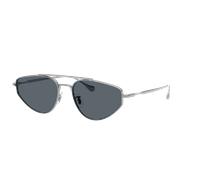 Oliver Peoples Woman Sunglass OV1371ST Edition 5 - Frame color: Silver, Lens color: Blue