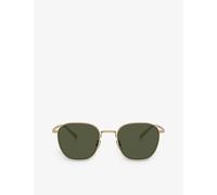 Oliver Peoples Unisex Sunglass OV1329ST Rynn - Frame color: Gold, Lens color: G-15