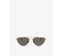 Oliver Peoples Womens Oliver Peoples Ov1369St Jil Sander Edition 1 Pilot-Frame Titanium Sunglasses Gold