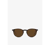 Oliver Peoples Womens Oliver Peoples Ov5004Su Riley Sun Acetate Round Sunglasses Brown