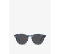 Oliver Peoples Womens Oliver Peoples Ov5454Su Desmon Sun Round-Frame Acetate Sunglasses Blue