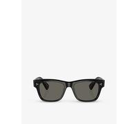 Oliver Peoples Womens Oliver Peoples Ov5524Su Birell Sun Pillow-Frame Acetate Sunglasses Black