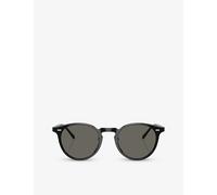 Oliver Peoples Womens Oliver Peoples Ov5529Su N.02 Sun Phantos-Frame Acetate Sunglasses Black