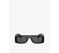 Oliver Peoples Womens Oliver Peoples Ov5610Su Jil Sander Edition 4 Rectangle-Frame Acetate Sunglasses Black
