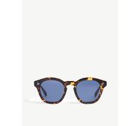 Oliver Peoples Womens Oliver Peoples Square-Frame Sunglasses Havana
