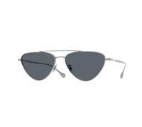 Oliver Peoples x Jil Sander OV1369ST EDITION 1 5036R5 Woman Sunglasses Titanium Silver Blue Cat Eye Normal