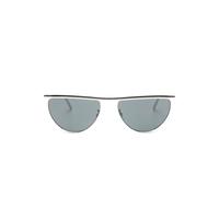 Oliver Peoples x Khaite 1984C geometric sunglasses - Silver 56