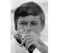 Oliver Reed A4 Unframed English Actor Film Cinema Movie Star Black and White Poster Famous Celebrity Cigarette Picture Bedroom Artwork Print Photo Wall Decoration Reprint