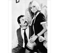 Oliver Reed Print with Susan George in Venom 1980 - Print 10"x8" (25x20cm) (21509443)