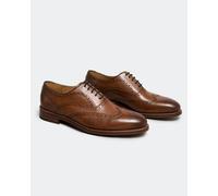 Oliver Sweeney Aldeburgh Mens Leather Brogue - Dark Tan - Dark Tan - UK8 EU42 US9