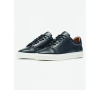 Oliver Sweeney Almada Mens Perforated Leather Trainers - Navy - Navy - UK9 EU43 US10