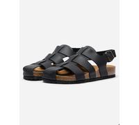 Oliver Sweeney Astorga Mens Calf Leather Fisherman Sandals - Black - Black - UK9 EU43 US10