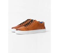 Oliver Sweeney Hayle Antiqued Calf Leather Mens Trainers - Cognac - Cognac - UK7 EU41 US8