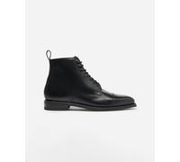 Oliver Sweeney Inglesham Mens Antiqued Calf Leather Boots - Black - Black - UK11 EU45 US12