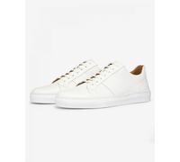 Oliver Sweeney Kendal Mens Soft-Milled Calf Leather Trainers - White - White - UK10 EU44 US11