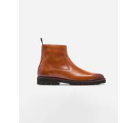 Oliver Sweeney Swanley Mens Milled Calf Leather Zip Boots - Tan - Tan - UK9 EU43 US10