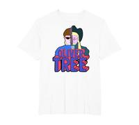 Oliver Tree Terminator Tree T-Shirt, Men's Big and Tall, White, 3X Tall