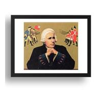 Oliver Wiswell American Revolutionary War by Grant Wood, A3 Frame