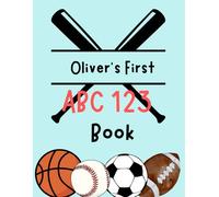 Oliver's First ABC 123 Sports Coloring Book