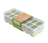 Oliver's Kitchen - Ice Cube Tray Set With Lids (Set Of 4)