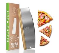 Oliver's Kitchen Pizza Rocker Cutter in Silver Oliver's Kitchen Silver