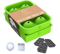 Oliver's Kitchen - Sphere And Cube Ice Cube Tray Set