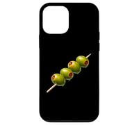 Olives Martini Cocktail Garnish On Toothpick Lover Bar Drink Case for iPhone 12 mini