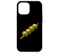 Olives Martini Cocktail Garnish On Toothpick Lover Bar Drink Case for iPhone 12 Pro Max