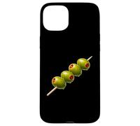 Olives Martini Cocktail Garnish On Toothpick Lover Bar Drink Case for iPhone 15 Plus
