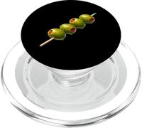 Olives Martini Cocktail Garnish On Toothpick Lover Bar Drink PopSockets PopGrip for MagSafe