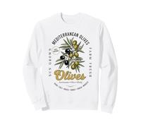 Olives Mediterranean Farms100% Fresh Olive Oil Lover Sweatshirt