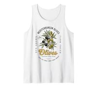 Olives Mediterranean Farms100% Fresh Olive Oil Lover Tank Top