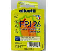 Olivetti 84436 FPJ26 Original Color Cartridge JP170/JP190/JP192/SC360/370 x2pcs