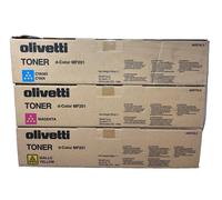 Olivetti B0779 B0780 B0781 Original Cyan Magenta Yellow D-Color MF201 [X 3 Pcs]