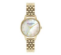 Olivia Burton Midi Mother Of Pearl And Gold Bracelet Watch OB16MOP01