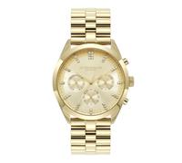 Olivia Burton Analogue Multifunction Quartz Watch for Women City Classic Collection with Gold Colored Stainless Steel Bracelet - 24000189