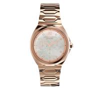Olivia Burton Analogue Multifunction Quartz Watch for Women Lustre Collection with Rose Gold Colored Stainless Steel Bracelet - 24000151