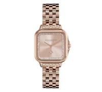 Olivia Burton Analogue Quartz Watch for Women Grosvenor Collection with Stainless Steel Bracelet