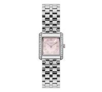 Olivia Burton Berkley 21mm Blush Crystal Square Dial & Stainless Steel Watch