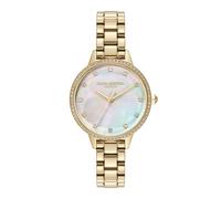 Olivia Burton Ladies Captivate Gold Plated Bracelet Watch 24000347