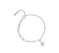 olivia burton Celestial North Star mismatch bracelet - Silver OS