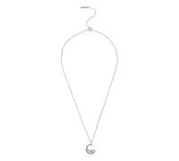 Olivia Burton Celestial Silver & Crystal Moon Pendant