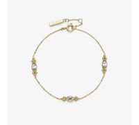 Olivia Burton Classic Dainty Gold Plated Crystal Bracelet 24100280
