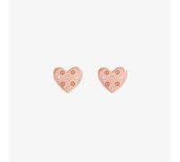 Olivia Burton Classic Heart Rose Gold Tone Stud Earrings OBJSAE03