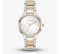 Olivia Burton Classic Lea Two Tone Crystal White Dial Watch 24000211