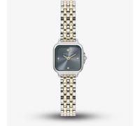 Olivia Burton Classic Mini Grosvenor Two Tone Chalk Blue Dial Watch 24000258