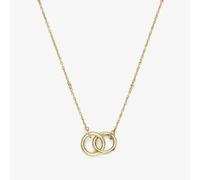 Olivia Burton Classic old Plate Infinite Interlocking Hoop Necklace 24100312