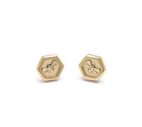 Olivia Burton Signature Minima Bee Gold Plated Stud Earrings 24100106
